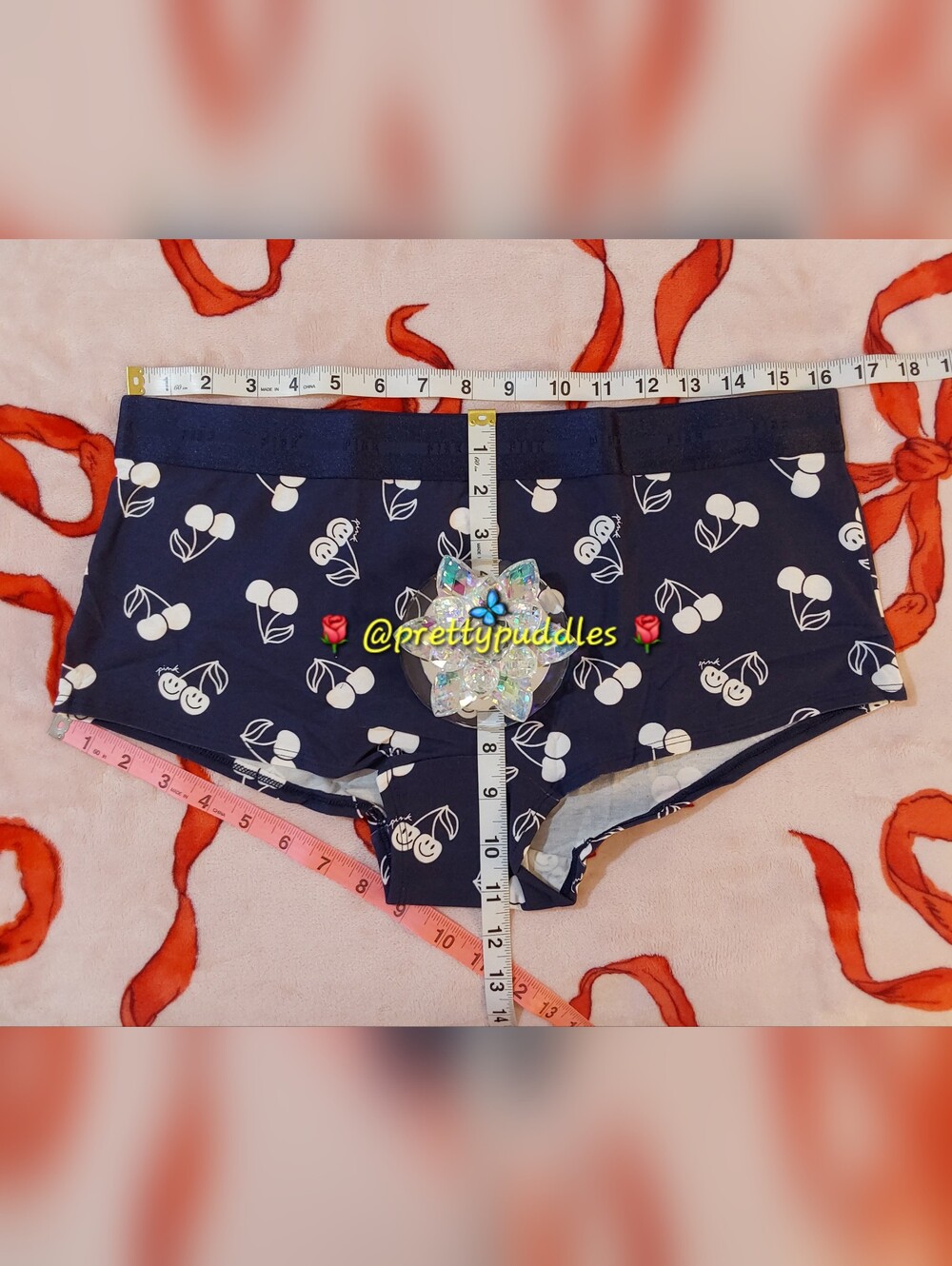 🍒 XXL PINK Logo Boyshort Panty 🍒 - Picture 4 of 11